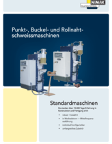 Punktschweißmaschinen Broschüre DE