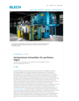 Blech Online - Hochpräzises Schweißen für perfektes Sägen